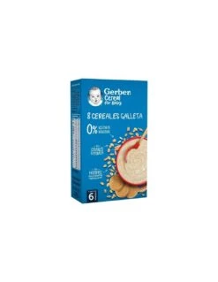GERBER 8 CEREALES GALLETA 0% AZUCARES 475 GR