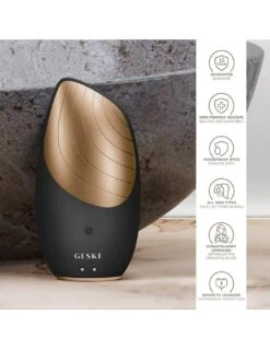 GESKE SONIC THERMO FACIAL BRUSH 6 EN 1 NEGRO -Suavinex Ventas geske sonic thermo facial brush negro 3