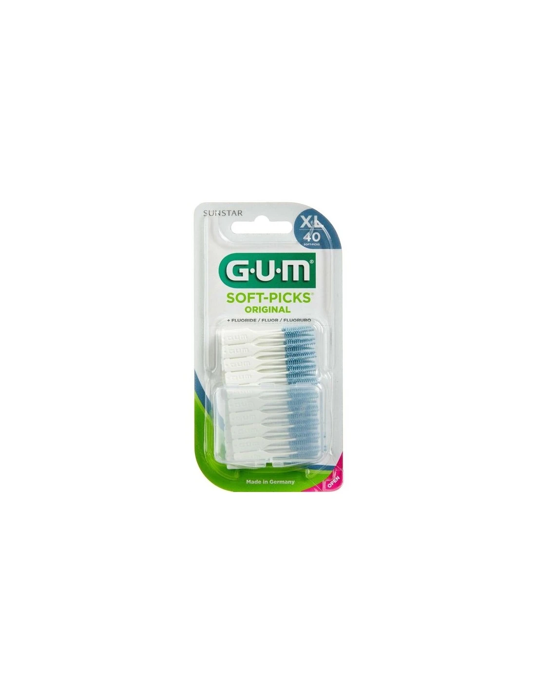 GUM® GUM SOFT PICKS X-LARGO 40U 3 GUM® GUM SOFT PICKS X-LARGO 40U