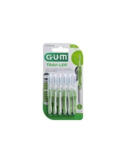 GUM® GUM TRAV-LER CEPILLOS INTERDENTALES 1414 ISO 3 DE 1,1 MM