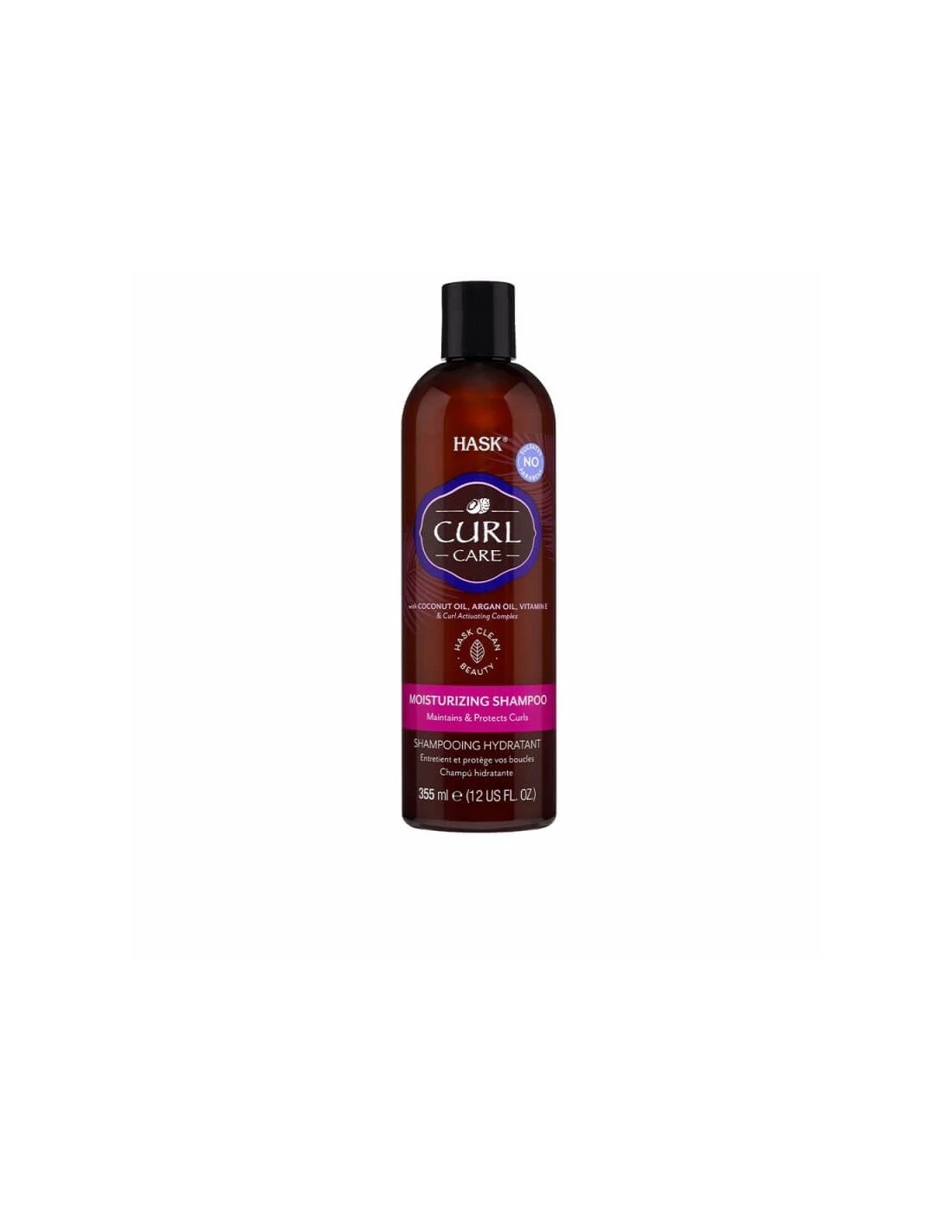 HASK COCONUT CURL CARE MOISTURIZING SHAMPOO 355 ML 3 HASK COCONUT CURL CARE MOISTURIZING SHAMPOO 355 ML