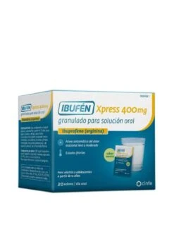 IBUFEN XPRESS 400 MG 20 SOBRES GRANULADO PARA SOLUCION ORAL