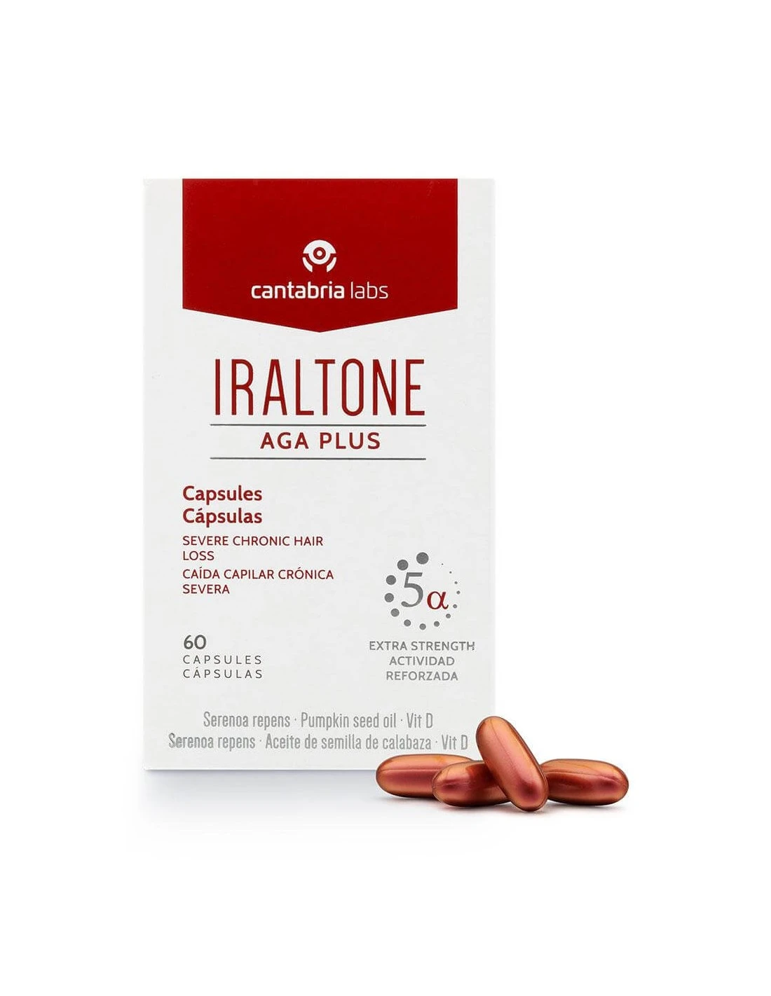 IRALTONE AGA PLUS 60 CAPSULAS 3 IRALTONE AGA PLUS 60 CAPSULAS