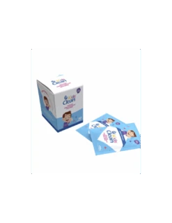 KIDS CLEAN TOALLITAS HIDROALCOHOLICAS OLOR MORA 30 UNIDADES