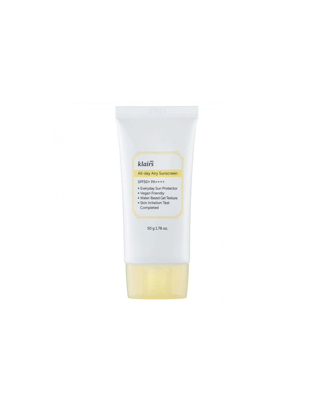 KLAIRS ALL DAY AIRY SUNSCREEN 50G 3 KLAIRS ALL DAY AIRY SUNSCREEN 50G