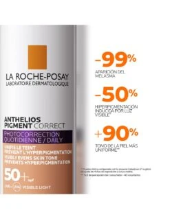 LA ROCHE-POSAY LA ROCHE POSAY ANTHELIOS PIGMENT CORRECT TONO MEDIO SPF50+ 50ML -Suavinex Ventas la roche posay anthelios pigment correct spf 50 tono medio 50ml 2