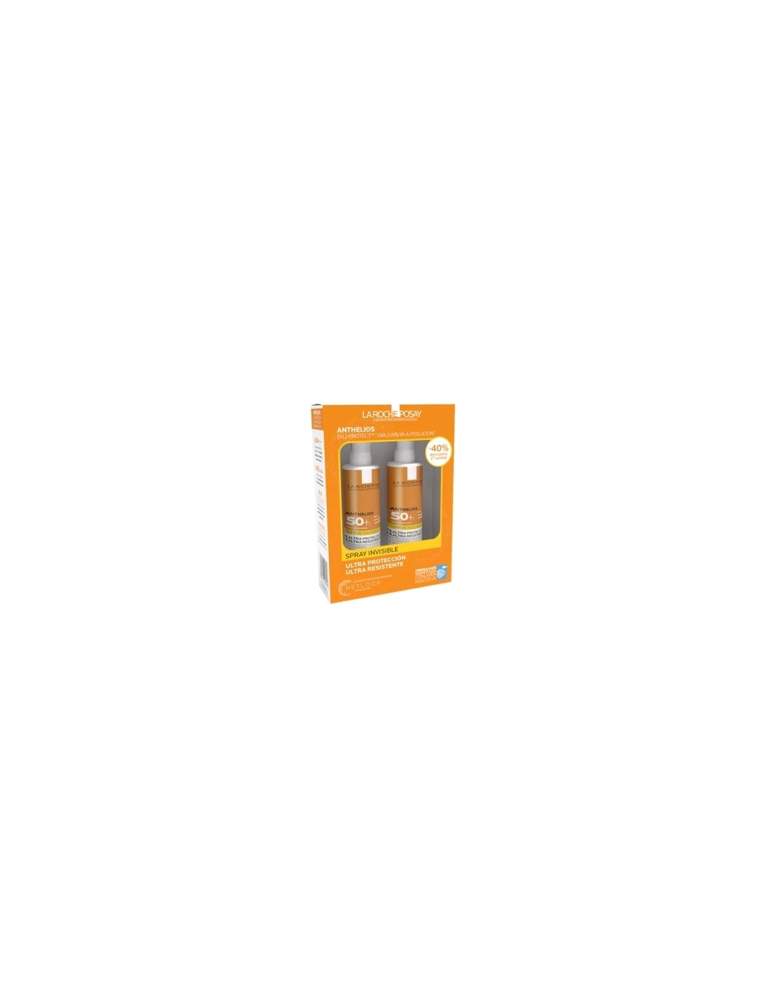 LA ROCHE-POSAY LA ROCHE POSAY ANTHELIOS SPRAY INVISIBLE SPF50+ PACK DOBLE 2X200ML 3 LA ROCHE-POSAY LA ROCHE POSAY ANTHELIOS SPRAY INVISIBLE SPF50+ PACK DOBLE 2X200ML