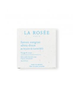 LA ROSEE SAVON SURGRAS ULTRA-DOUX AU BERRE DE KARITE BIO 100 GR