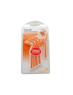 LACER CEPILLO INTERDENTAL ANGULAR EXTRAFINO SUAVE 0,5 MM 10 UNIDADES