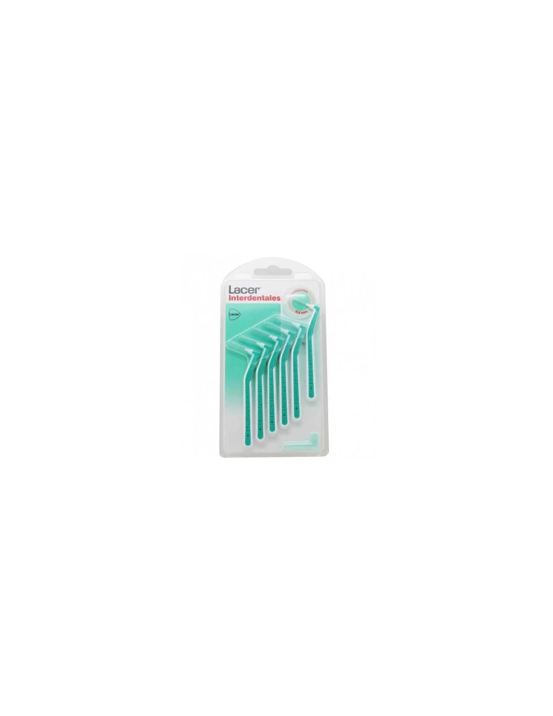 LACER CEPILLO INTERDENTAL EXTRAFINOS ANGULADOS 0,6 MM 3 LACER CEPILLO INTERDENTAL EXTRAFINOS ANGULADOS 0,6 MM