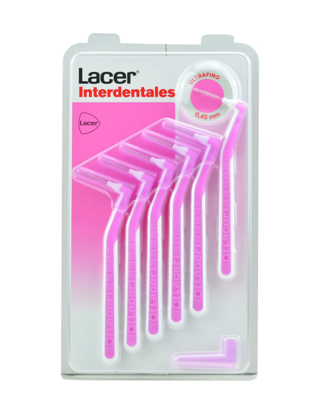 LACER CEPILLO INTERDENTAL ULTRAFINOS ANGULADOS 0,45 MM 3 LACER CEPILLO INTERDENTAL ULTRAFINOS ANGULADOS 0,45 MM