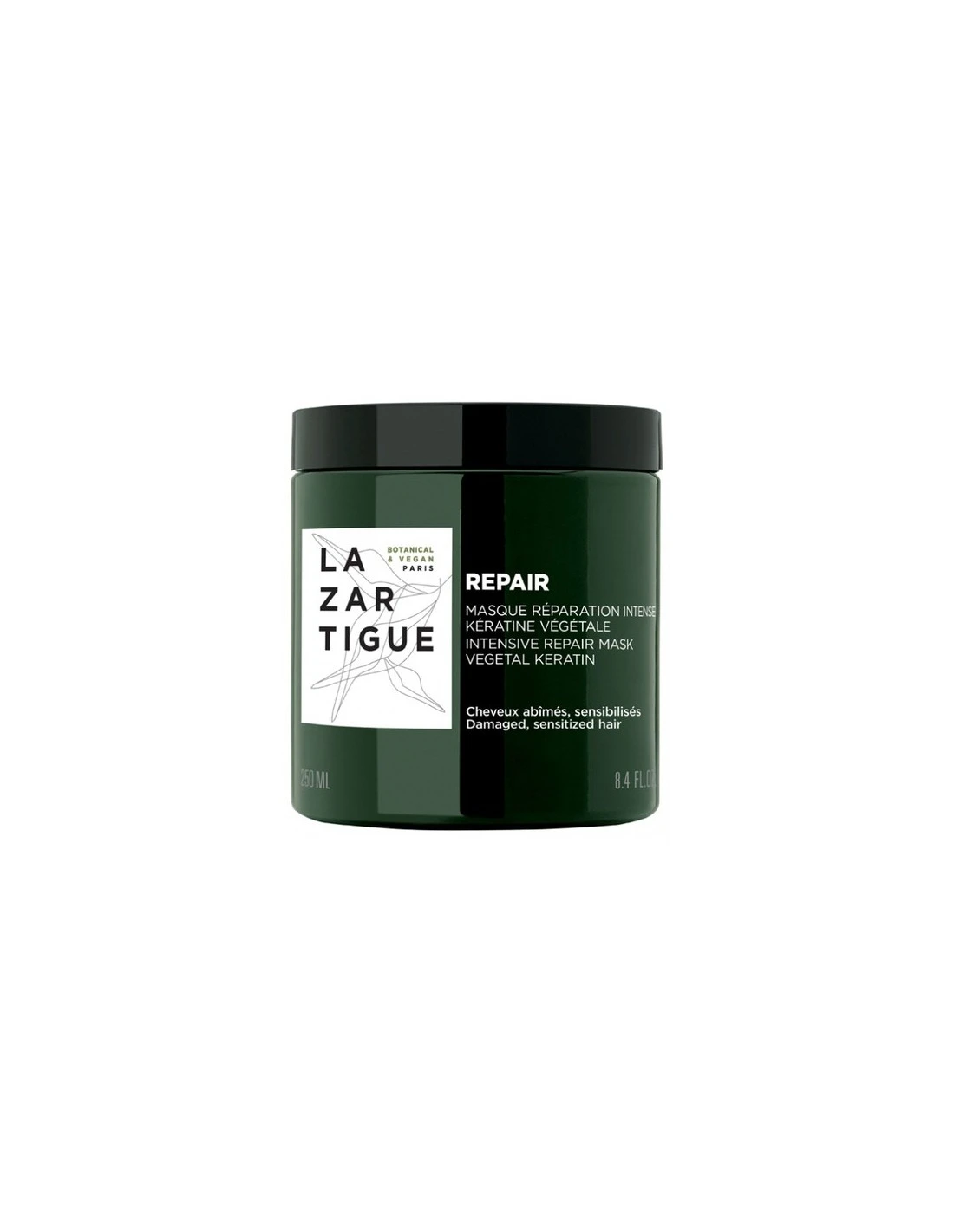 LAZARTIGUE REPAIR MASCARILLA REPARACION INTENSA QUERATINA VEGETAL 250ML 3 LAZARTIGUE REPAIR MASCARILLA REPARACION INTENSA QUERATINA VEGETAL 250ML