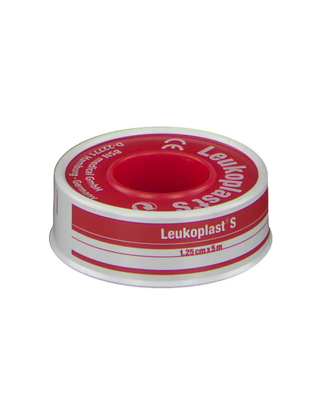 LEUKOPLAST S ESPARADRAPO 1,25 CM X 5 M COLOR BLANCO 3 LEUKOPLAST S ESPARADRAPO 1,25 CM X 5 M COLOR BLANCO