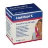 LEUKOTAPE K CINTA KINESIOLOGICA VENDAJE NEUROMUSCULAR 5M X 5CM ROSA -Suavinex Ventas leukotape k cinta kinesiologica vendaje neuromuscular 5m x 5cm rosa