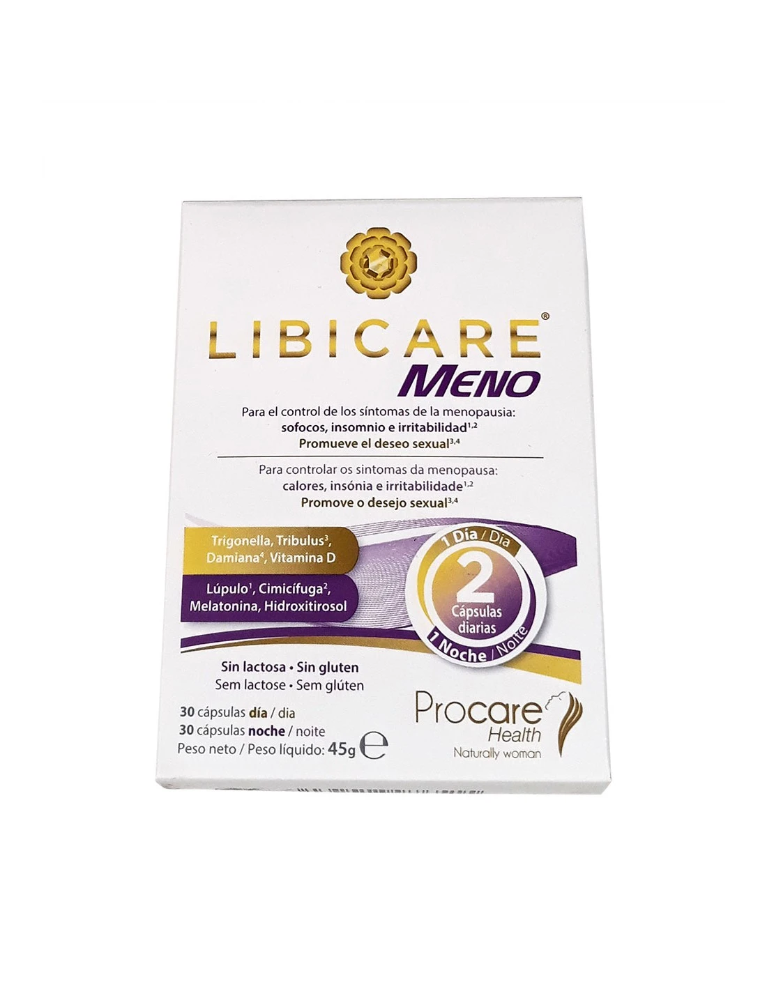 LIBICARE MENO 30 + 30 CAPSULAS 3 LIBICARE MENO 30 + 30 CAPSULAS