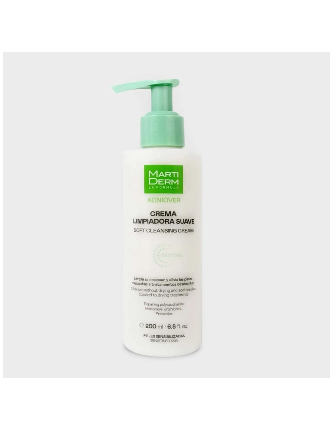 MARTIDERM ACNIOVER CREMA LIMPIADORA SUAVE 200ML 3 MARTIDERM ACNIOVER CREMA LIMPIADORA SUAVE 200ML