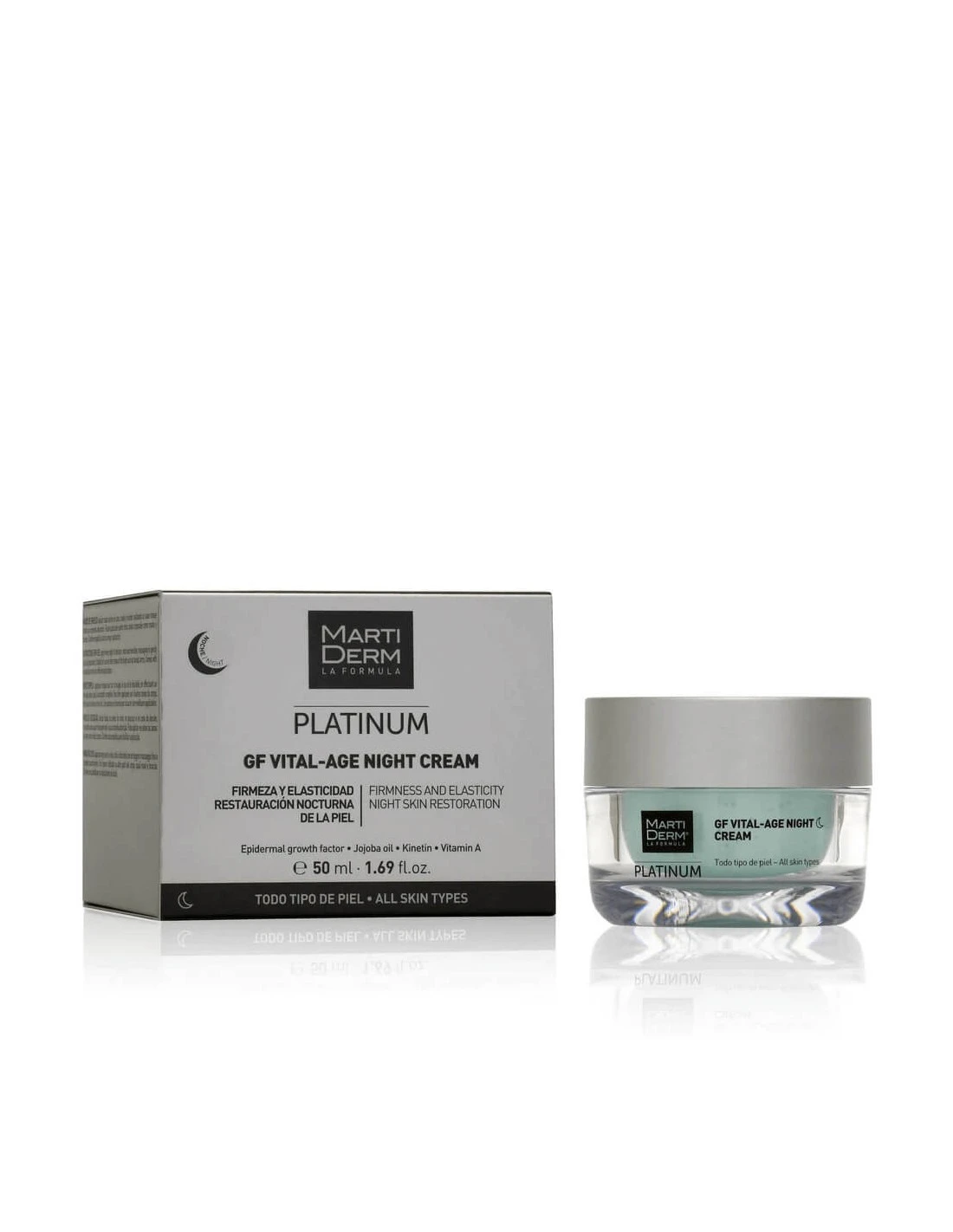 MARTIDERM PLATINUM GF VITAL-AGE NIGHT CREAM 50ML 3 MARTIDERM PLATINUM GF VITAL-AGE NIGHT CREAM 50ML