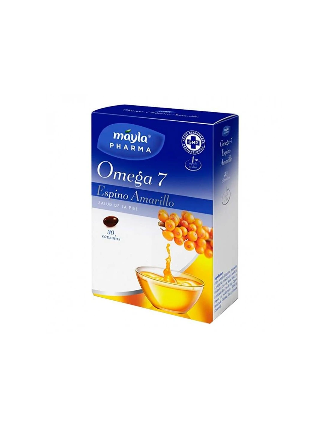 MAYLA OMEGA 7 ESPINO AMARILLO 30 CAPSULAS 3 MAYLA OMEGA 7 ESPINO AMARILLO 30 CAPSULAS