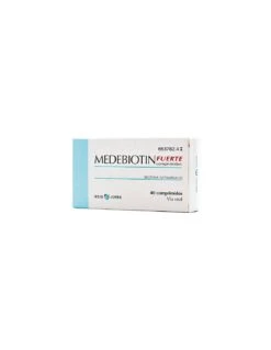 MEDEBIOTIN FUERTE 5 MG 40 COMPRIMIDOS