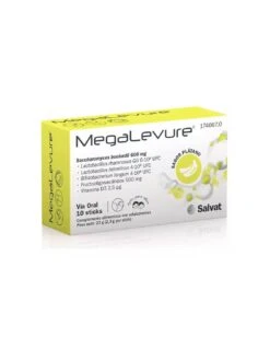 MEGALEVURE STICKS SABOR PLATANO 10 UDS