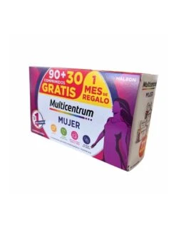 MULTICENTRUM MUJER PACK PROMOCIONAL 90 + 30 COMPRIMIDOS