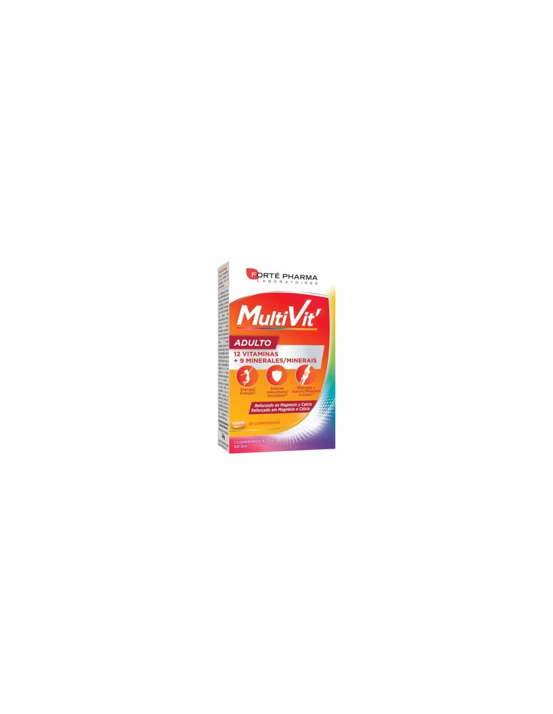 FORTE PHARMA MULTIVIT ADULTO 28 COMPRIMIDOS MASTICABLES 3 FORTE PHARMA MULTIVIT ADULTO 28 COMPRIMIDOS MASTICABLES