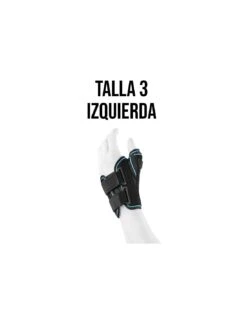 MUÑEQUERA SEMIRRIGIDA TEXTIL FERULA PULGAR IZQUIERDO TALLA 3 (REF. ACE517I) ACTIUS BY ORLIMAN