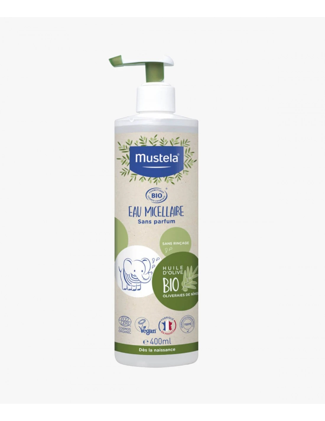 MUSTELA AGUA MICELAR BIO SIN PERFUME 400 ML 3 MUSTELA AGUA MICELAR BIO SIN PERFUME 400 ML