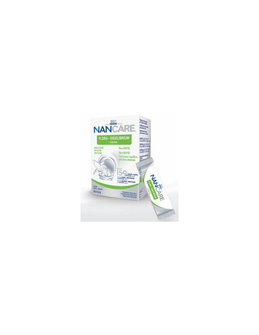 Nestlé® NAN CARE FLORA EQUILIBRIUM 20 SOBRES X 2.2 G 2 Nestlé® NAN CARE FLORA EQUILIBRIUM 20 SOBRES X 2.2 G