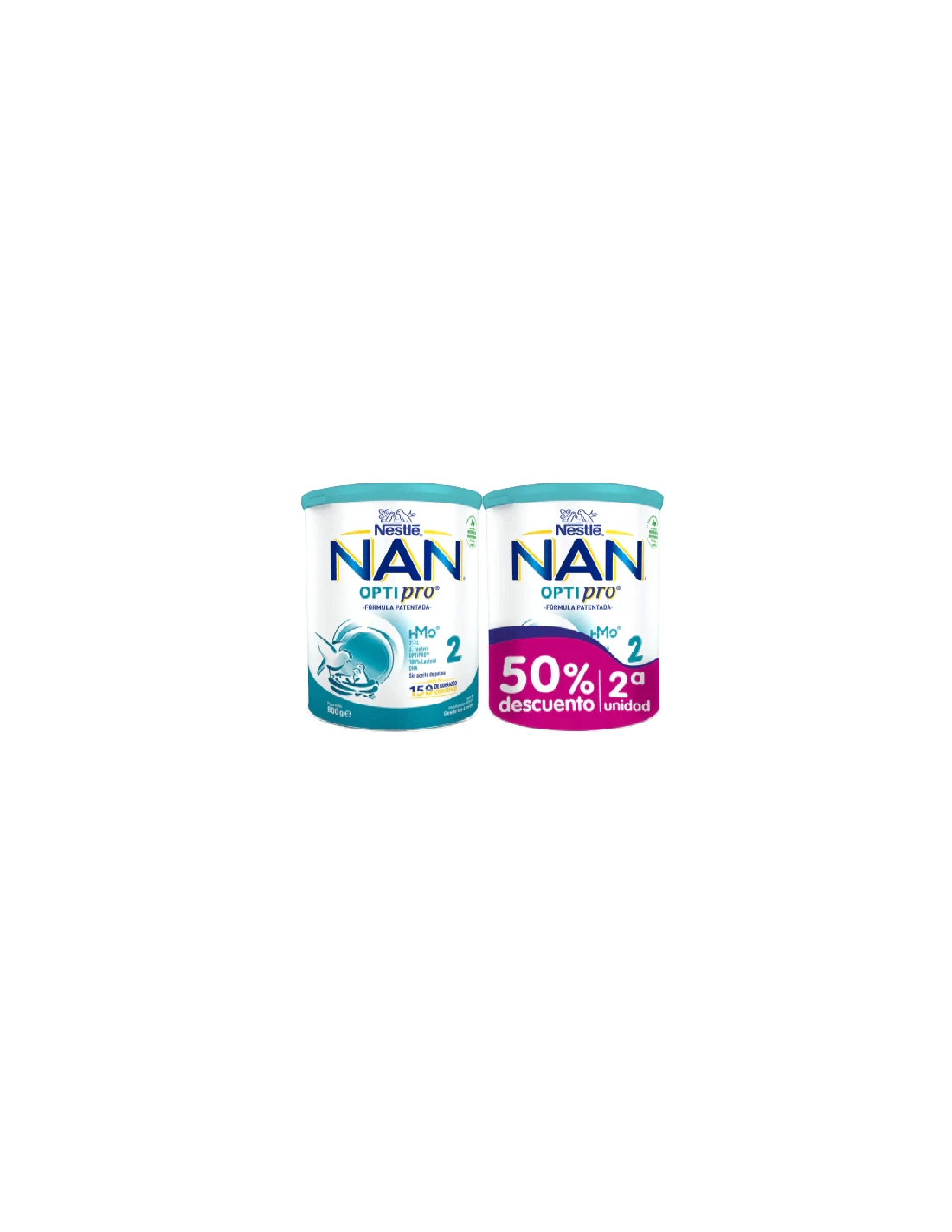 Nestlé® NAN OPTIPRO 2 PACK DUPLO 2X800GR 3 Nestlé® NAN OPTIPRO 2 PACK DUPLO 2X800GR