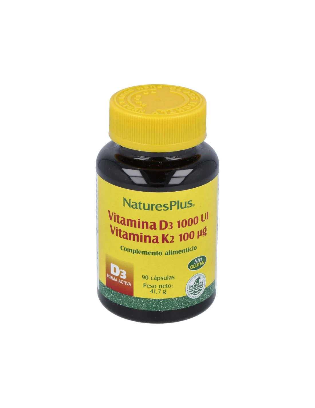 NATURESPLUS VITAMINA D3 1000 UI + VITAMINA K2 100 90 CAPSULAS 3 NATURESPLUS VITAMINA D3 1000 UI + VITAMINA K2 100 90 CAPSULAS