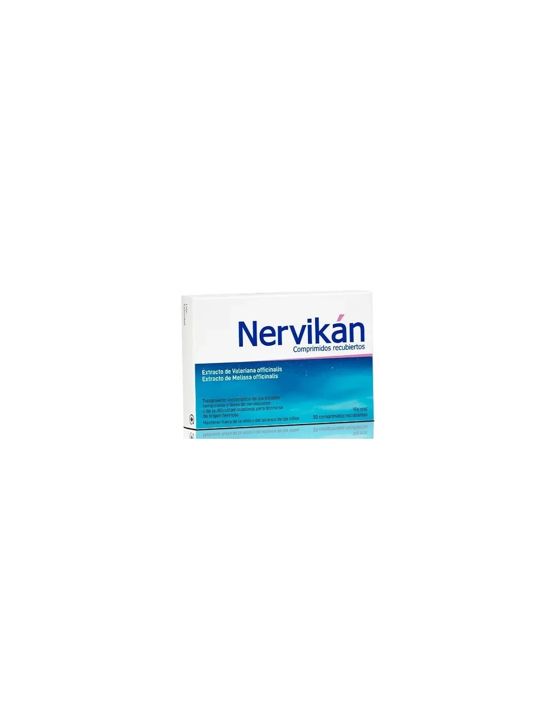 NERVIKAN 160 Mg/80 Mg 50 COMPRIMIDOS RECUBIERTOS 3 NERVIKAN 160 Mg/80 Mg 50 COMPRIMIDOS RECUBIERTOS