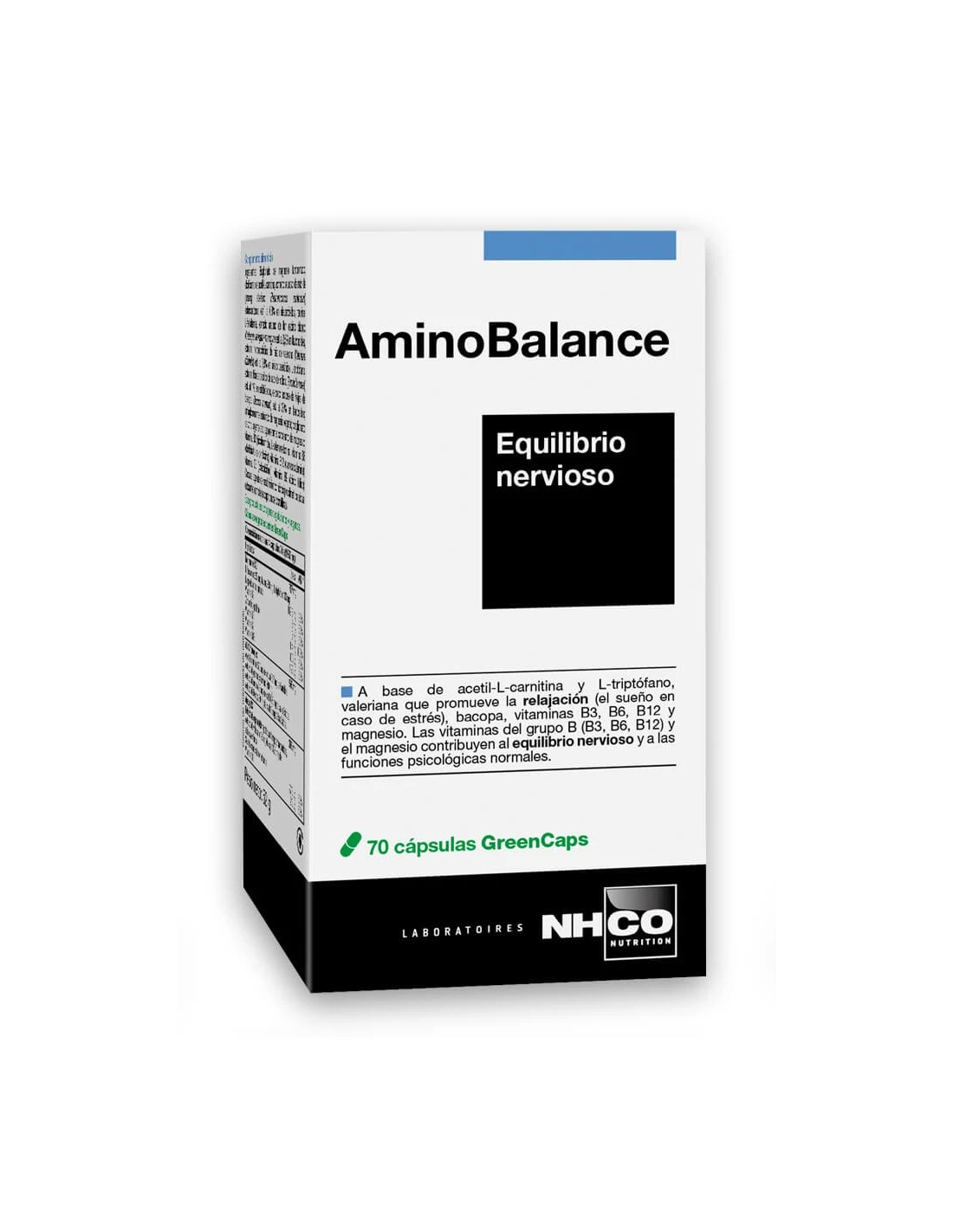 NHCO AMINOBALANCE EQUILIBRIO NERVIOSO 70 CAPSULAS 3 NHCO AMINOBALANCE EQUILIBRIO NERVIOSO 70 CAPSULAS
