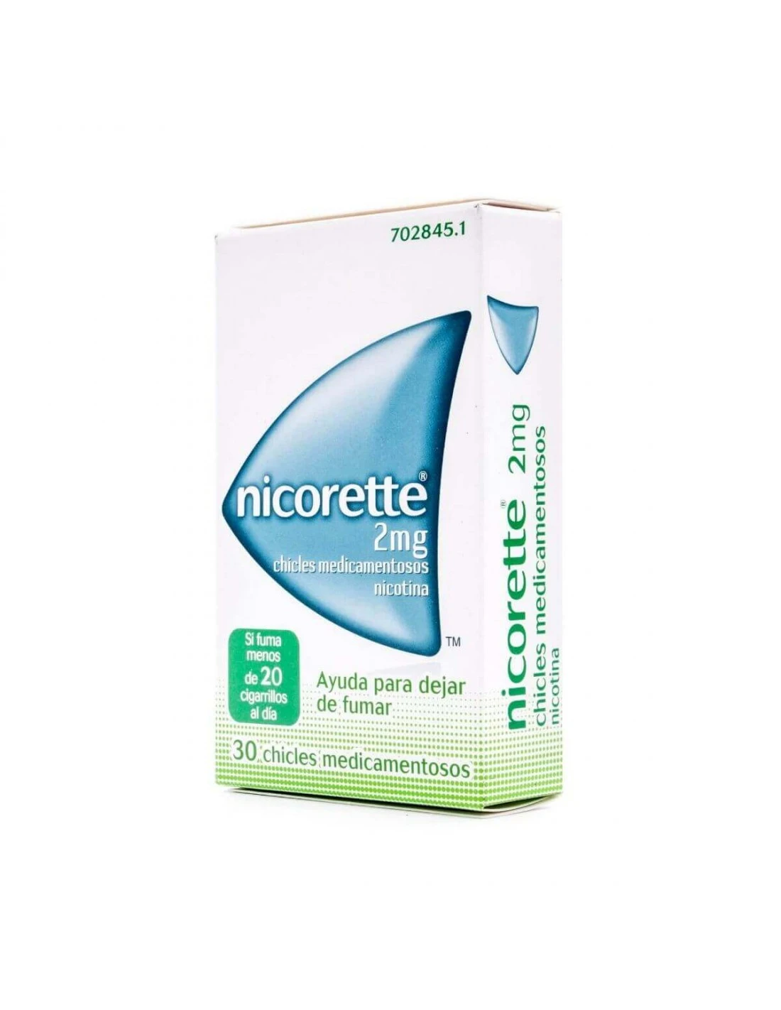 Johnson & Johnson NICORETTE 2 Mg 30 CHICLES MEDICAMENTOSOS 3 Johnson & Johnson NICORETTE 2 Mg 30 CHICLES MEDICAMENTOSOS