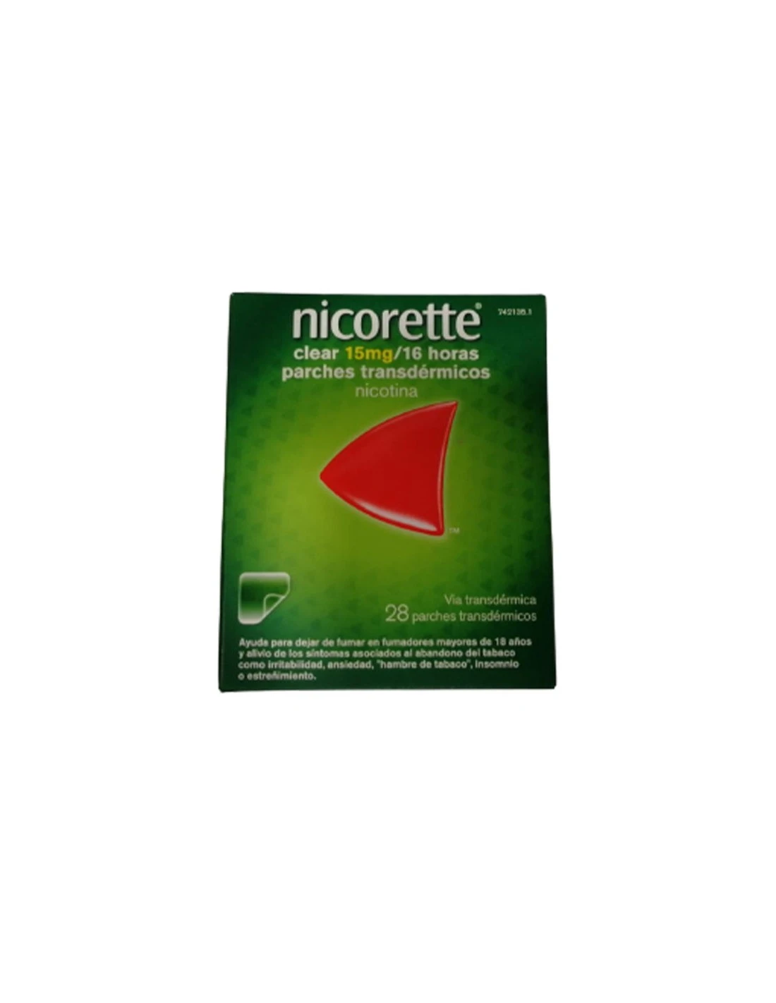 Johnson & Johnson NICORETTE CLEAR 15 MG/16 H 28 PARCHES TRANSDERMICOS 3 Johnson & Johnson NICORETTE CLEAR 15 MG/16 H 28 PARCHES TRANSDERMICOS