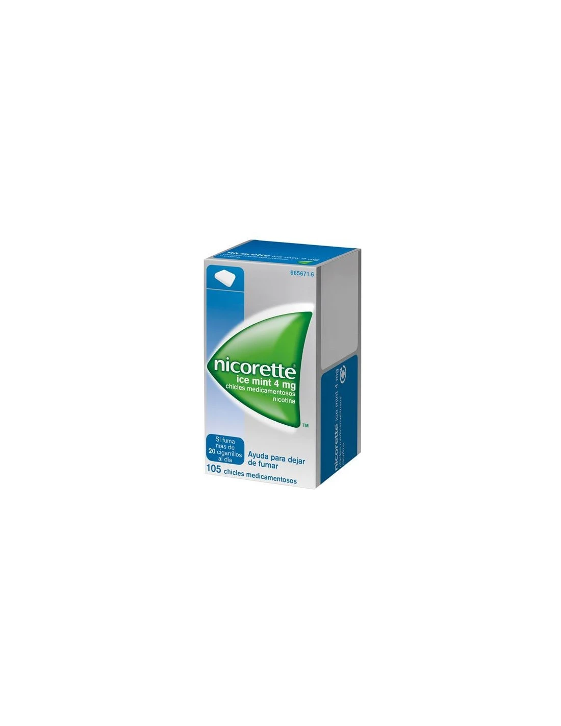 Johnson & Johnson NICORETTE ICE MINT 4 Mg 105 CHICLES MEDICAMENTOSOS 3 Johnson & Johnson NICORETTE ICE MINT 4 Mg 105 CHICLES MEDICAMENTOSOS