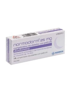 NORMODORM 25 MG COMPRIMIDOS RECUBIERTOS CON PELICULA