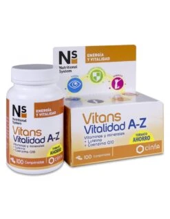 NS VITANS VITALIDAD A-Z 100 COMPRIMIDOS