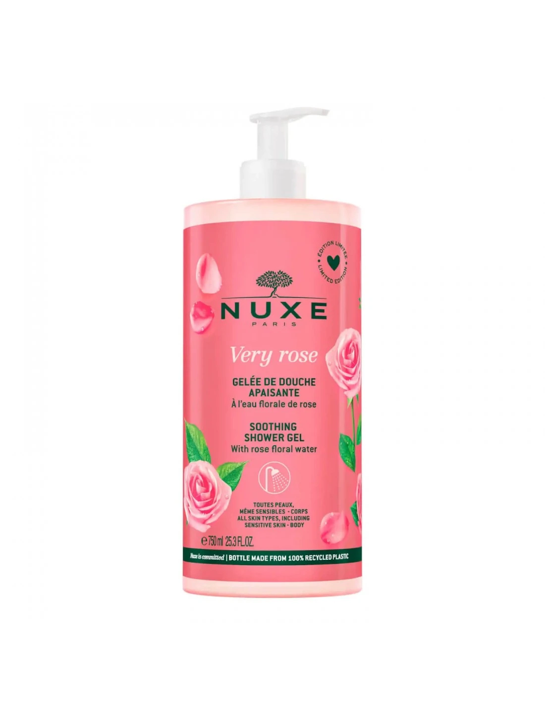 NUXE VERY ROSE GEL DUCHA 750ML 3 NUXE VERY ROSE GEL DUCHA 750ML