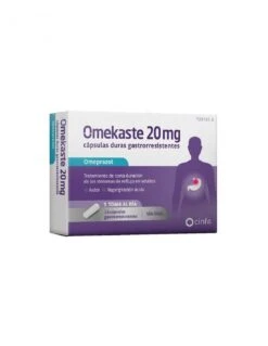 OMEKASTE 20 MG 14 CAPSULAS GASTRORRESISTENTES (BLISTER PVC-PVDC/AL)