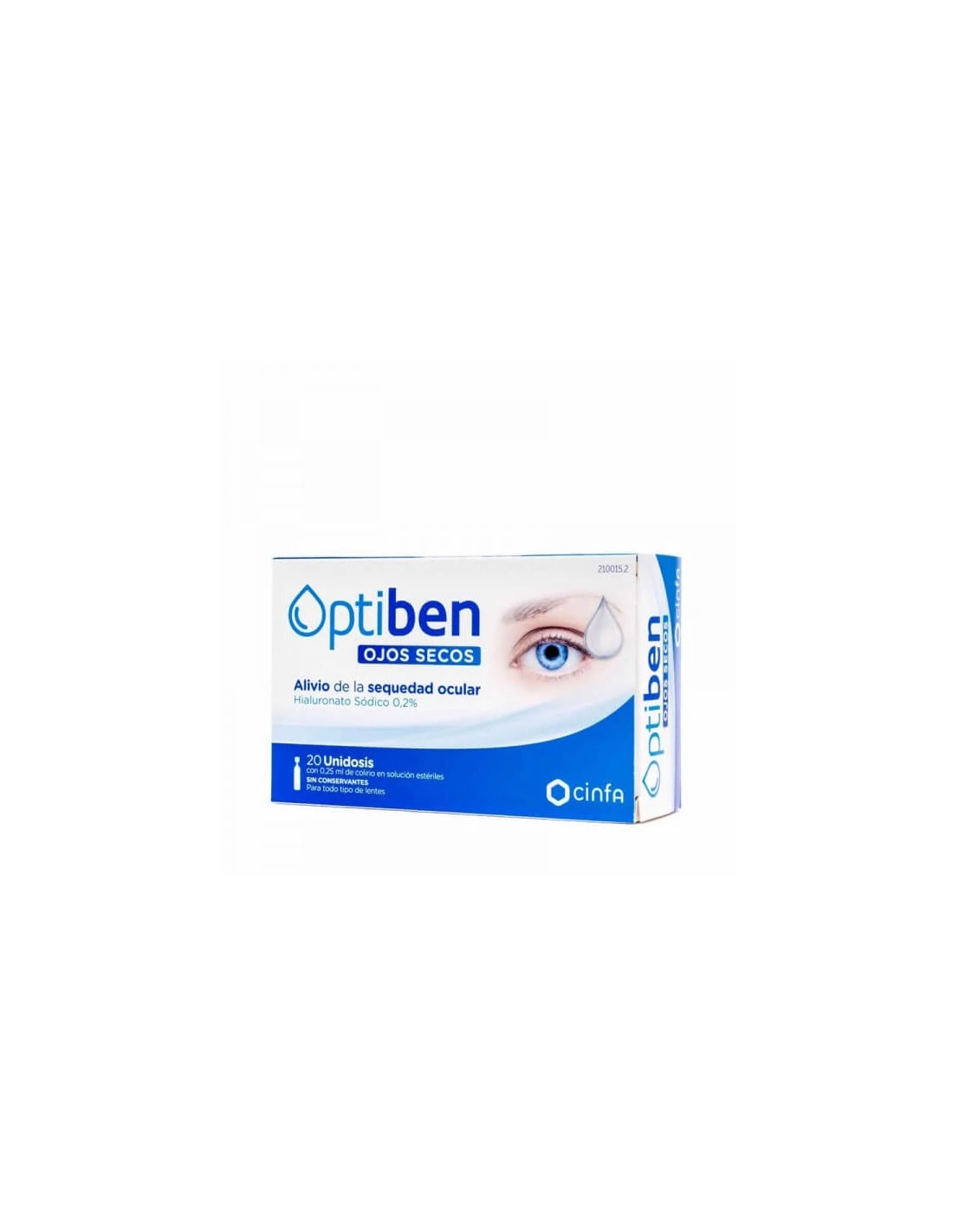 OPTIBEN OJOS SECOS 20 UNIDOSIS 3 OPTIBEN OJOS SECOS 20 UNIDOSIS