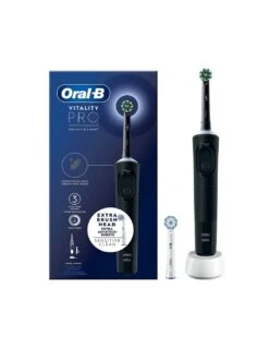 ORAL B VITALITY PRO CEPILLO ELECTRICO + 2 RECAMBIOS COLOR NEGRO