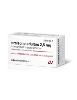ORALSONE ADULTOS 2,5 Mg 12 COMPRIMIDOS PARA CHUPAR