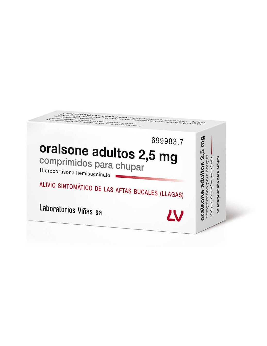 ORALSONE ADULTOS 2,5 Mg 12 COMPRIMIDOS PARA CHUPAR 3 ORALSONE ADULTOS 2,5 Mg 12 COMPRIMIDOS PARA CHUPAR