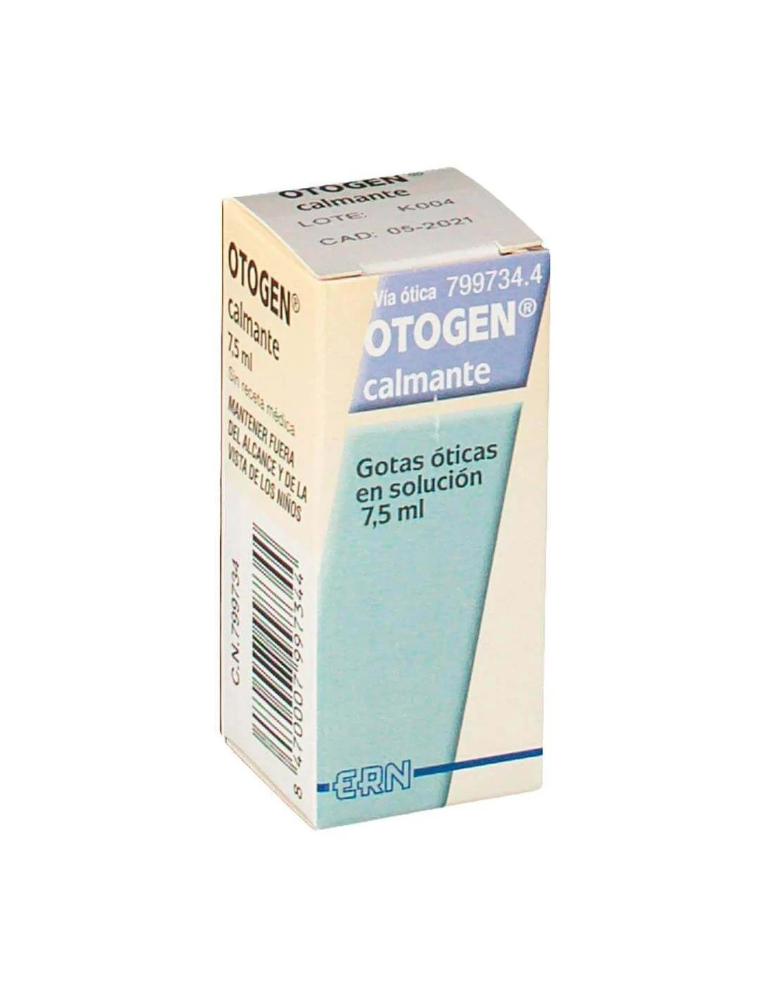 OTOGEN CALMANTE GOTAS OTICAS EN SOLUCION 1 FRASCO 7,5 Ml 2 OTOGEN CALMANTE GOTAS OTICAS EN SOLUCION 1 FRASCO 7,5 Ml