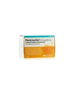 PANKREOFLAT 172 MG/80 MG COMPRIMIDOS RECUBIERTOS