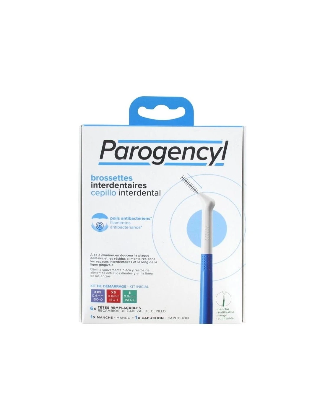PAROGENCYL KIT INICIAL CEPILLO INTERDENTAL 3 PAROGENCYL KIT INICIAL CEPILLO INTERDENTAL