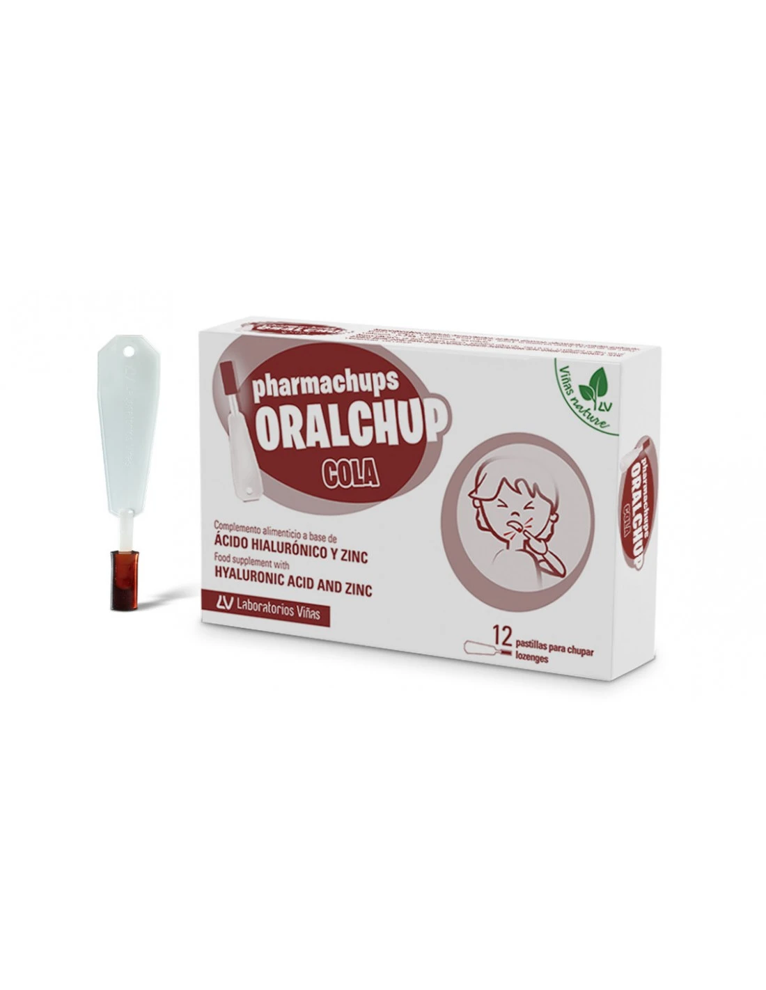 PHARMACHUPS ORALCHUP 12 PASTILLAS PARA CHUPAR SABOR COLA 3 PHARMACHUPS ORALCHUP 12 PASTILLAS PARA CHUPAR SABOR COLA