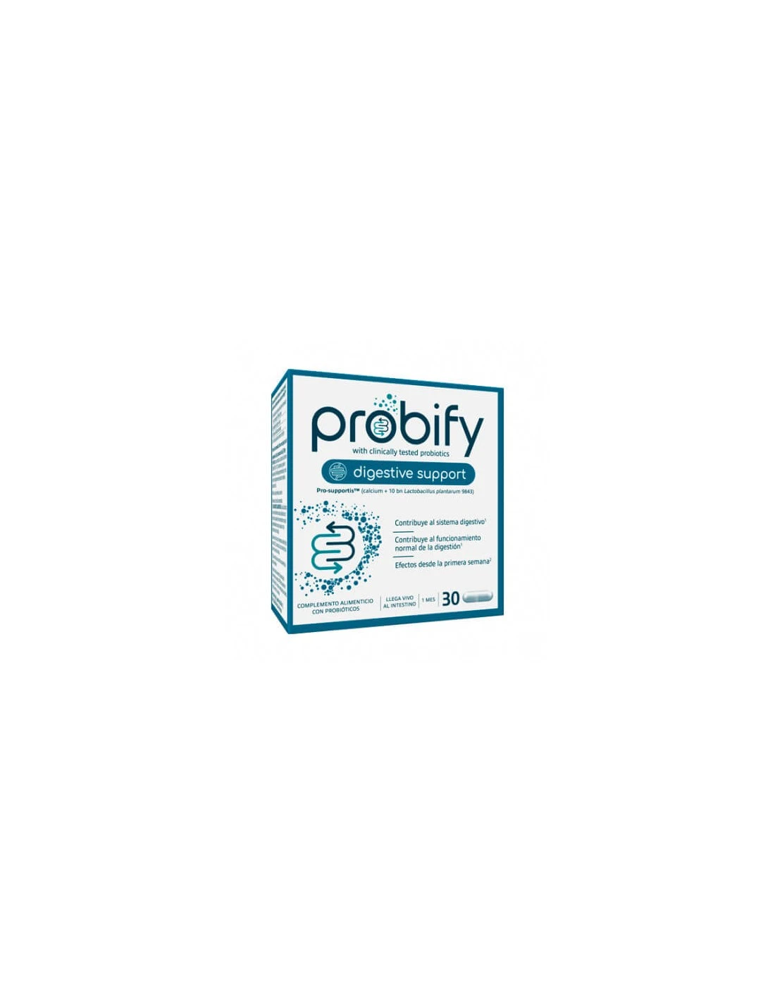 PROBIFY DIGESTIVE SUPPORT 30 CAPSULAS 3 PROBIFY DIGESTIVE SUPPORT 30 CAPSULAS