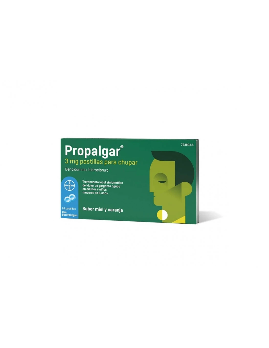 Bayer PROPALGAR 3 Mg 24 PASTILLAS PARA CHUPAR 3 Bayer PROPALGAR 3 Mg 24 PASTILLAS PARA CHUPAR